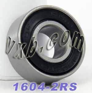 1604-2RS Sealed Bearing 3/8" x 7/8" x 11/32" Miniature - Buy Bearings online