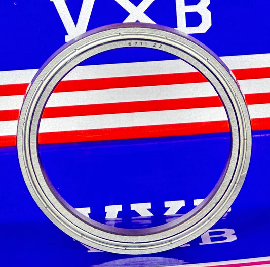 6711ZZ Thin Section Shielded Bearing 55x68x7mm - Buy Bearings online