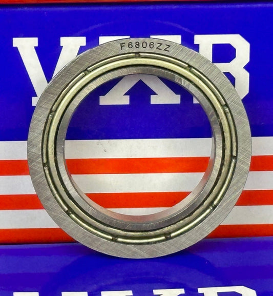 F6806ZZ Flanged Ball Bearing 30mm Bore 30x42x7mm - Buy Bearings online