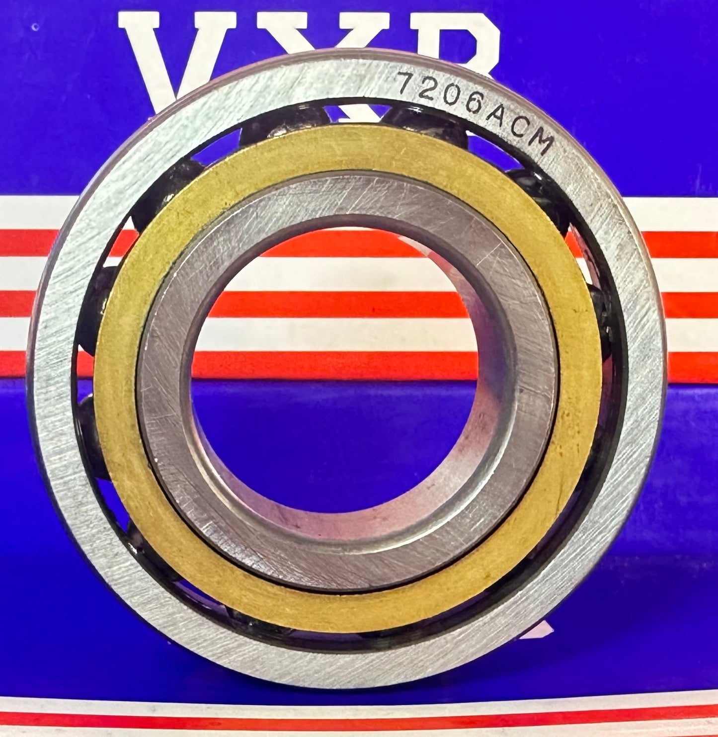 7206ACM Angular Contact bearing Bronze Cage 30x62x16mm - Buy Bearings online