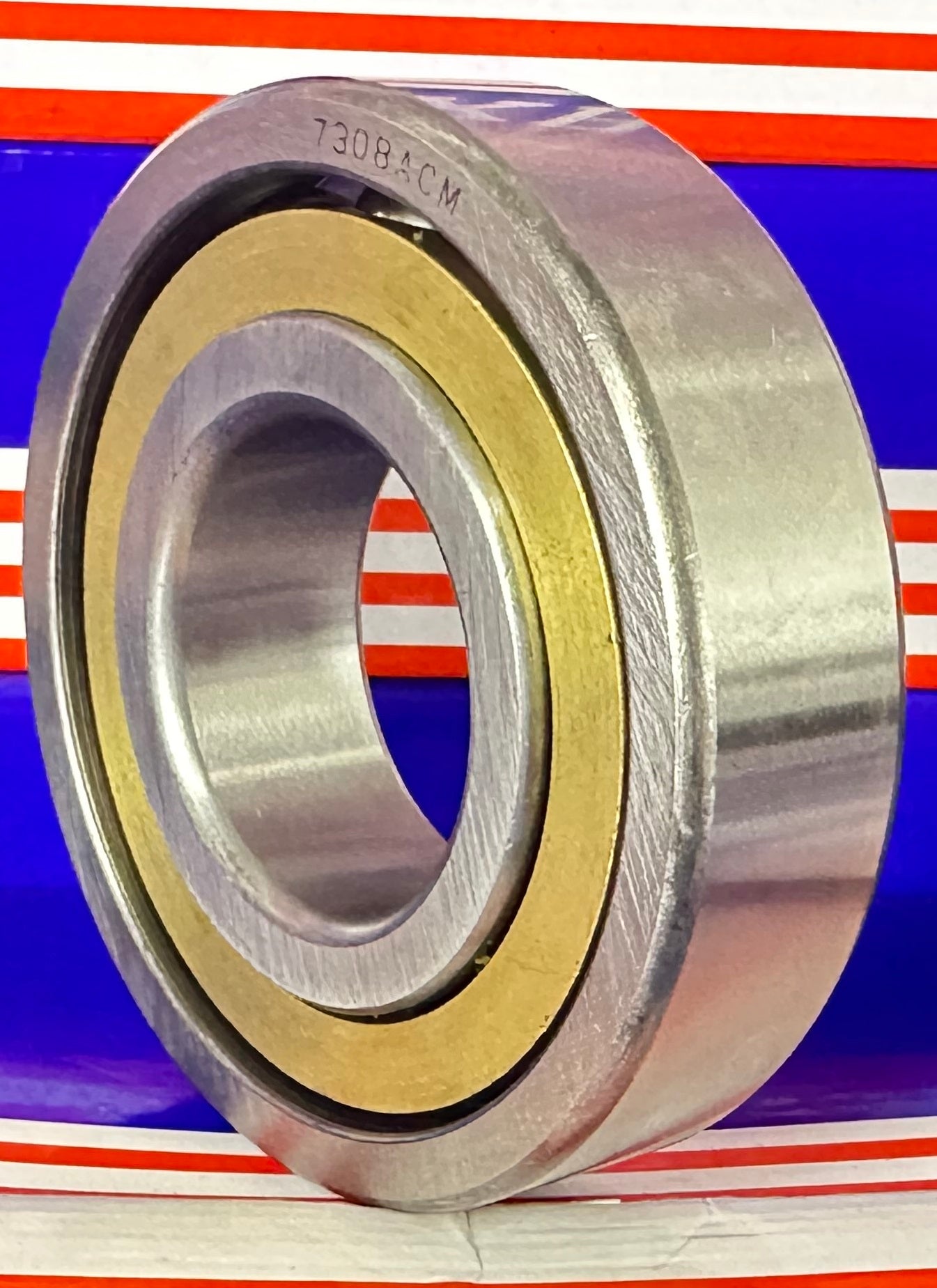 7308ACM Angular Contact bearing Bronze Cage 40x90x23mm - Buy Bearings online