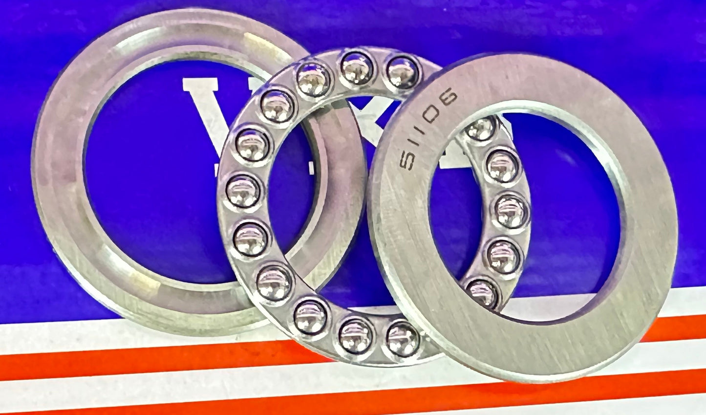 51106 Thrust Ball Bearing 30x47x11mm - Buy Bearings online