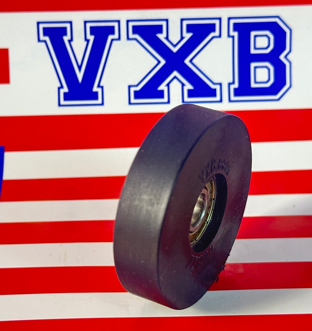 8mm Bore Bearing - 2" Black Tire 8x 2" x 1/2" - Buy Bearings online