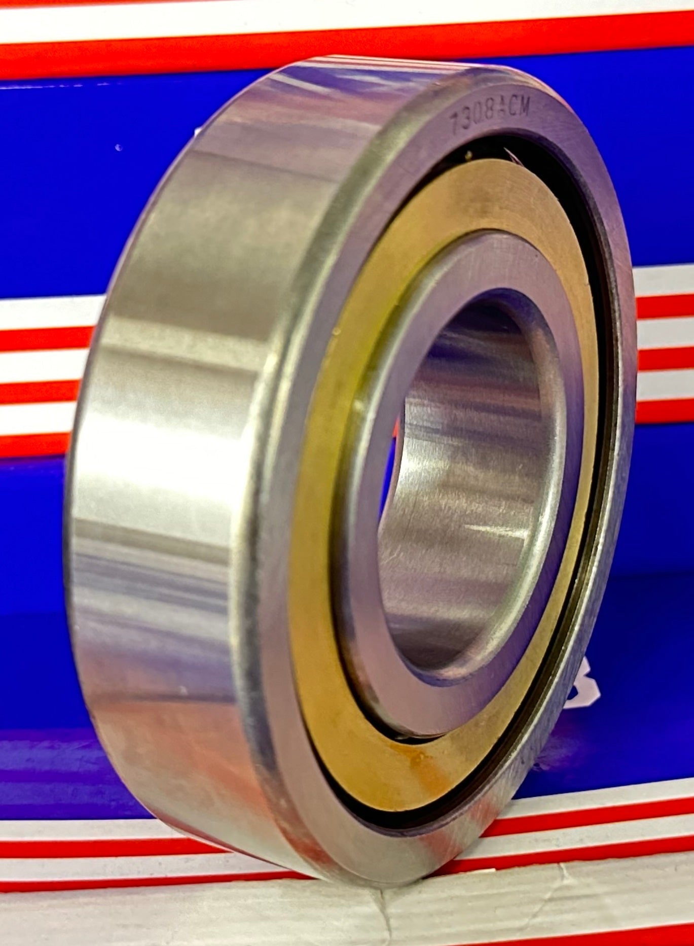 7308ACM Angular Contact bearing Bronze Cage 40x90x23mm - Buy Bearings online