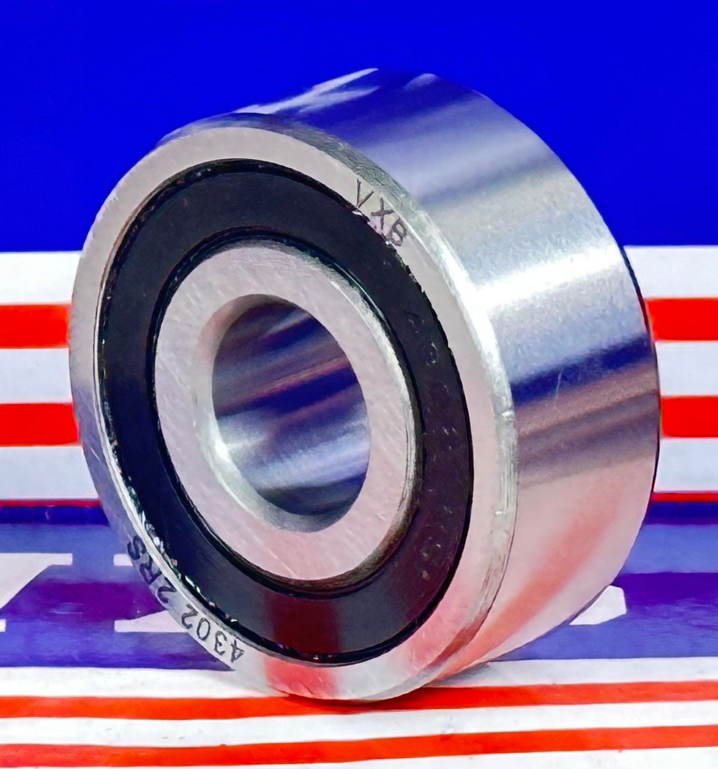 4302-2RS Sealed Angular Contact 2-Row Bearing 15x42x17mm - Buy Bearings online