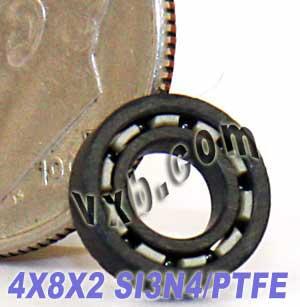 4x8 Full Ceramic Bearing 4x8x2 Silicon Nitride Miniature - Buy Bearings online