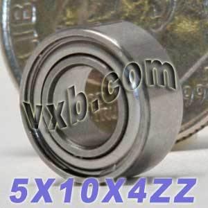 5x10 Bearing 5x10x4 - Shielded - Miniature - Buy Bearings online