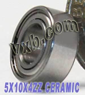 5x10x4mm Ceramic Shielded Bearing Miniature - Buy Bearings online
