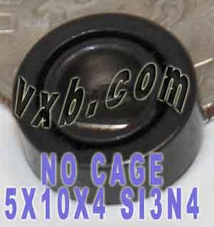 5x10x4 Full Complement Full Ceramic Bearing Si3N4 Miniature - Buy Bearings online