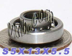 5x13x5.5 Open Bearing Stainless Steel - extended inner ring Bearing - Buy Bearings online