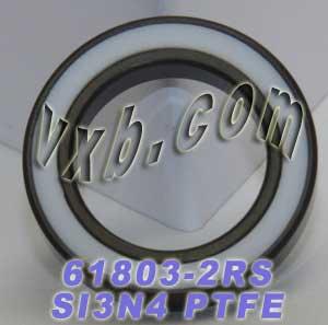 61803-2RS Full Ceramic Sealed Bearing 17x26x5 Si3N4 - Buy Bearings online