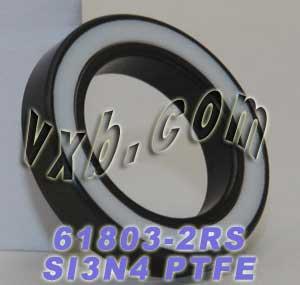 61803-2RS Full Ceramic Sealed Bearing 17x26x5 Si3N4 - Buy Bearings online