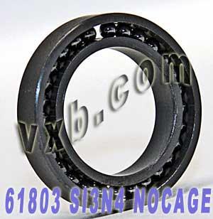 61803 Full Complement Full Ceramic Bearing 17x26x5 Si3N4 - Buy Bearings online