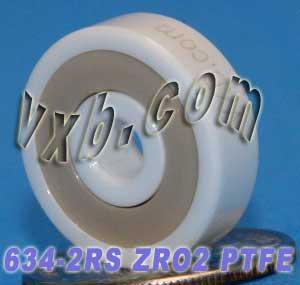 Full Ceramic 634-2RS Bearing 4x16x5 ZrO2 Miniature Sealed Bearing - Buy Bearings online