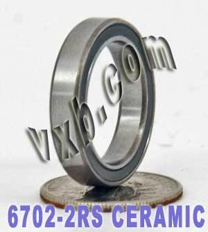 6702-2RS Ceramic Sealed Bearing 15x21x4mm - Buy Bearings online