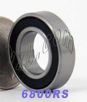 6800RS Bearing - Sealed Ball Bearing 10x19x5mm - Buy Bearings online