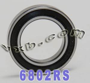 6802RS Bearing 15x24x5mm - Sealed - Buy Bearings online