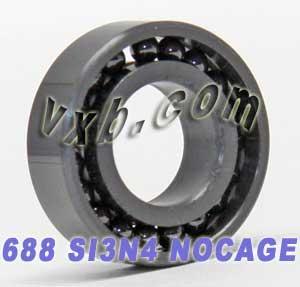 688 Full Complement Full Ceramic Bearing 8x16x5 Si3N4 Miniature Bearing - Buy Bearings online