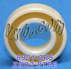 6901-2RS Full Ceramic Sealed Bearing 12x24x6mm ZrO2 - Buy Bearings online