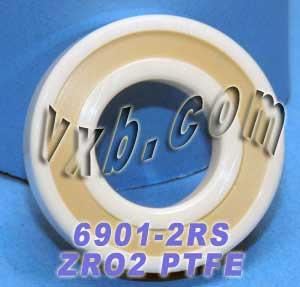 6901-2RS Full Ceramic Sealed Bearing 12x24x6mm ZrO2 - Buy Bearings online