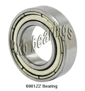 6901/13ZZN 13x24x6 Ball Bearing single Row shielded Bearing - Buy Bearings online