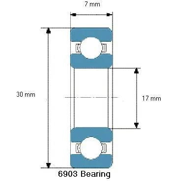 Premium 6903 Bearing Deep Groove 17x30mm Ball Bearing - Buy Bearings online