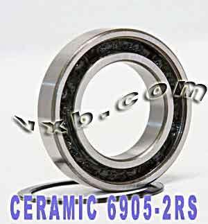 6905-2RS Ball Bearing Hybrid Ceramic 25x42x9 Sealed Si3N4 Bearing - Buy Bearings online