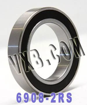 6908-2RS Sealed Bearing 40x62x12mm - Buy Bearings online