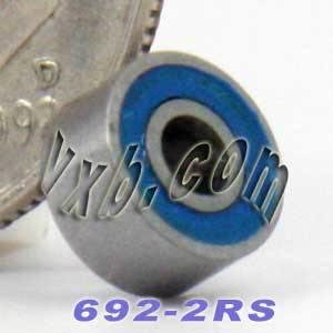 692-2RS Ball Bearing - Sealed - Miniature - 2x6x3mm - Buy Bearings online