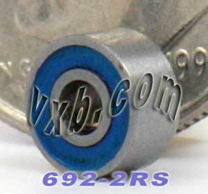 692-2RS sealed Miniature Ball Bearing 2x6x3mm - Buy Bearings online