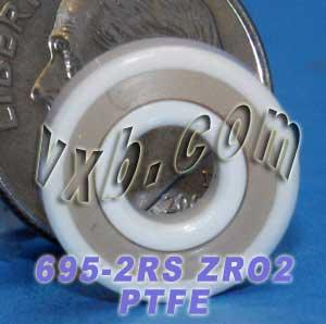 695-2RS Full Ceramic Sealed Bearing 5x13x4mm ZrO2 Miniature Bearing - Buy Bearings online