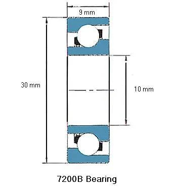 7200B Bearing Angular contact 7200B - Buy Bearings online
