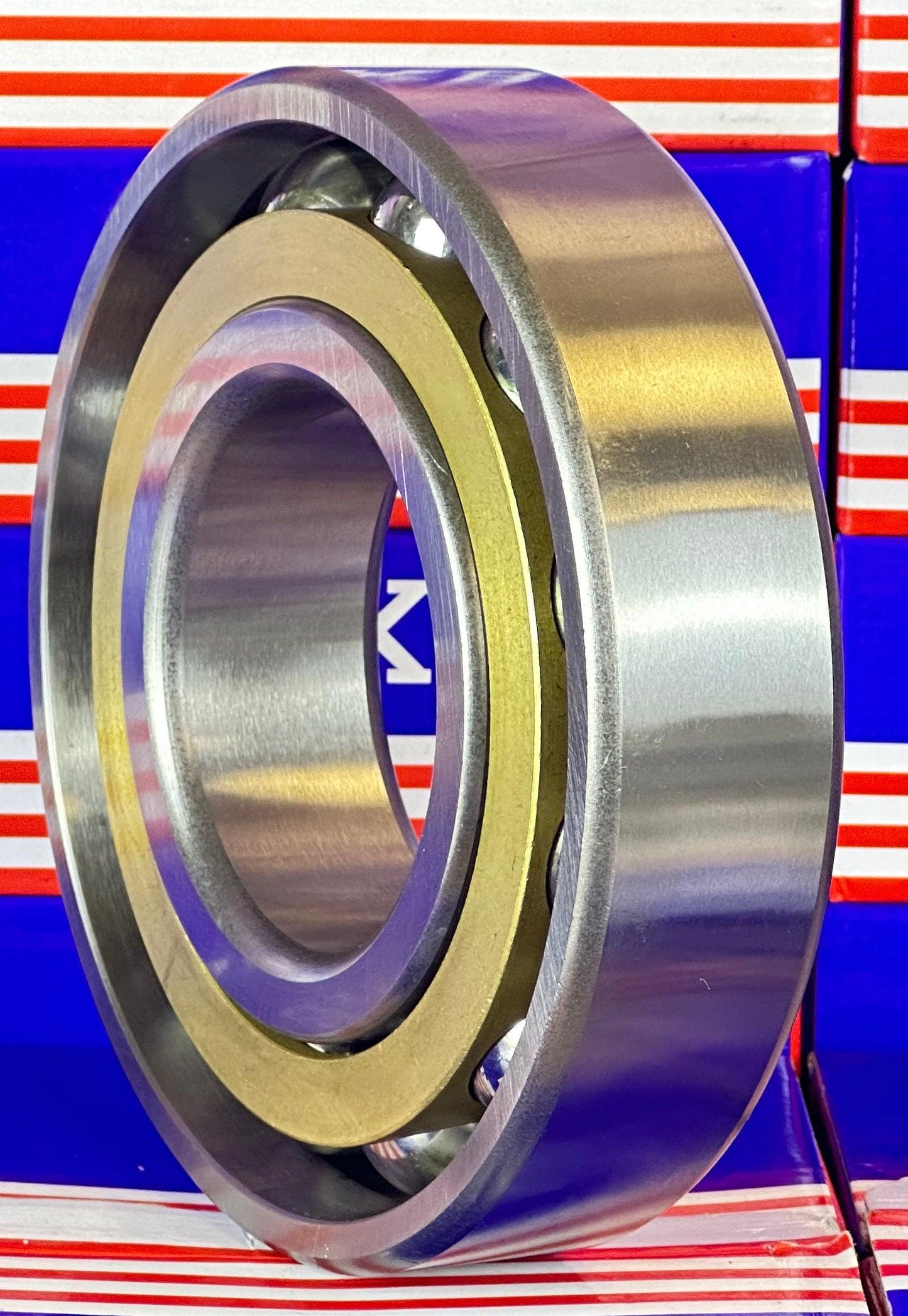 7314BM Angular Contact bearing Bronze Cage 70x150x35 - Buy Bearings online