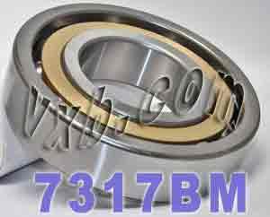 7317BM Angular Contact bearing Bronze Cage 85x180x41 - Buy Bearings online