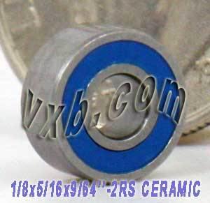 Ceramic Sealed Bearing 1/8" x 5/16" x 9/64" Miniature - Buy Bearings online