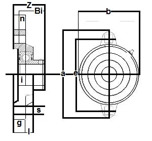 FHSFX207-23 Bearing Flange Ductile 2 Bolt 1 3/8 - Buy Bearings online