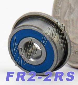 FR2-2RS Flanged Sealed Bearing 1/8" x 3/8" x 5/32" Bearing - Buy Bearings online