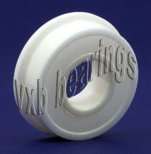 FR6-2RS Full Ceramic Flanged Bearing 3/8" x 7/8" x 9/32" ZrO2 - Buy Bearings online