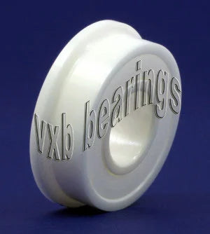 FR6-2RS Full Ceramic Flanged Bearing 3/8" x 7/8" x 9/32" ZrO2 - Buy Bearings online
