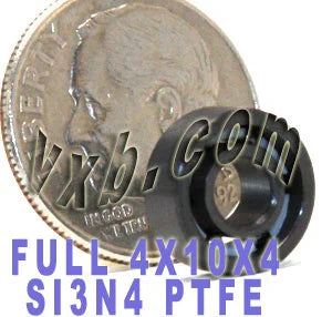 4x10mm Full Ceramic Ball Bearing Si3N4 4x10x4mm - Buy Bearings online