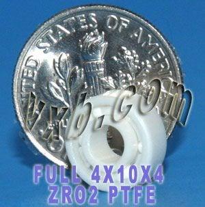 4x10mm Full Ceramic Bearing ZrO2 4x10x4mm - Buy Bearings online