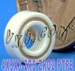 Full Ceramic Sealed Bearing 4x8x3 ZrO2 Miniature - Buy Bearings online