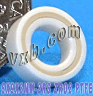 Full Ceramic Sealed Bearing 5x9x3 ZrO2 Miniature - Buy Bearings online