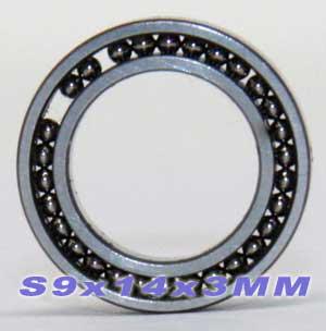 Full Complement Bearing Stainless Steel 9x14x3 Miniature Bearing - Buy Bearings online