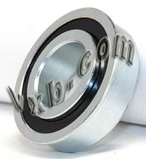 1/4" x 11/16" x 5/16" Flanged Ball Bearing Heavy Duty F0822 - Buy Bearings online