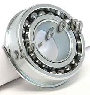 1/4" x 11/16" x 5/16" Flanged Ball Bearing Heavy Duty F0822 - Buy Bearings online
