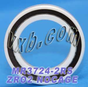 MR3724-2RS Full Complement Full Ceramic Bearing 24x37x7 ZrO2 Bearing - Buy Bearings online