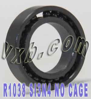 R1038 Full Complement Full Ceramic Bearing 3/8" x 5/8" x 5/32" Si3N4 - Buy Bearings online