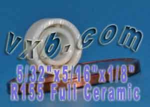 R155 Full Ceramic Bearing 5/32" x 5/16" x 1/8" Miniature - Buy Bearings online