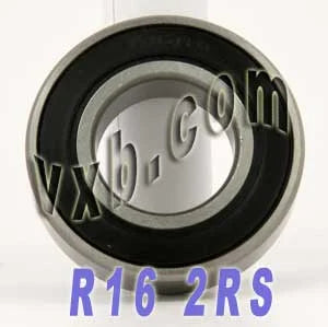 R16-2RS One inch Bore Sealed Ball Bearing - 1" ID x 2" OD x 1/2" Width - Buy Bearings online